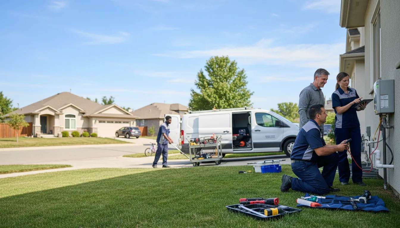 Tankless water heater service in New Market, IA
